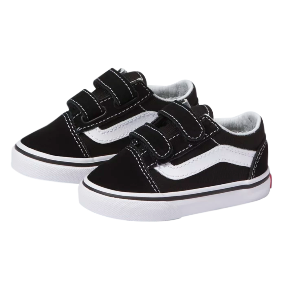 TENIS VANS OLD SKOOL INFANTIL COLOR NEGRO BLANCO
