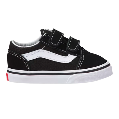 TENIS VANS OLD SKOOL INFANTIL COLOR NEGRO BLANCO
